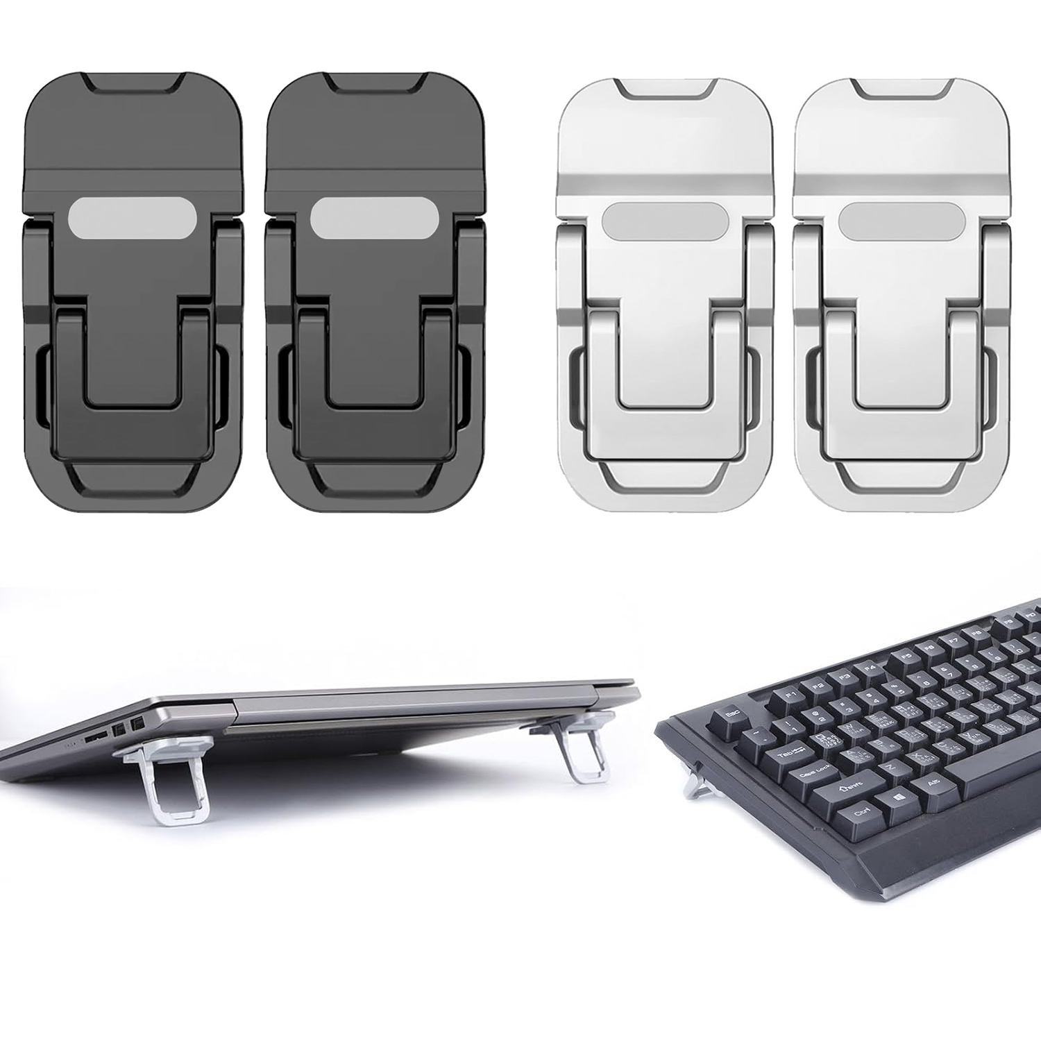 Cooling Stand Tablet - قطعتان من حامل الكمبيوتر المحمول القابل