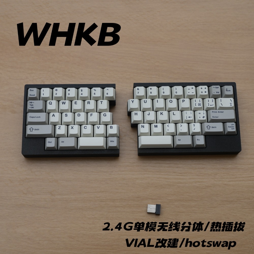 Tablet Accessories Uk - لوحة مفاتيح WHKB مريحة بتصميم HHKB