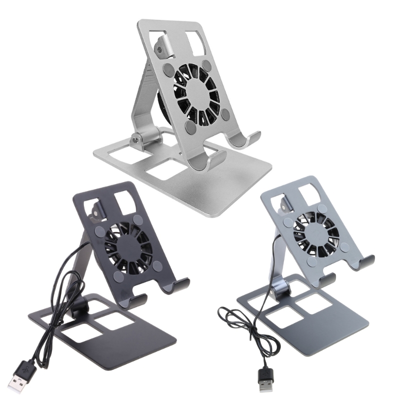 Cooling Stand Tablet - حامل الهاتف المحمول، مروحة تبريد محمولة،