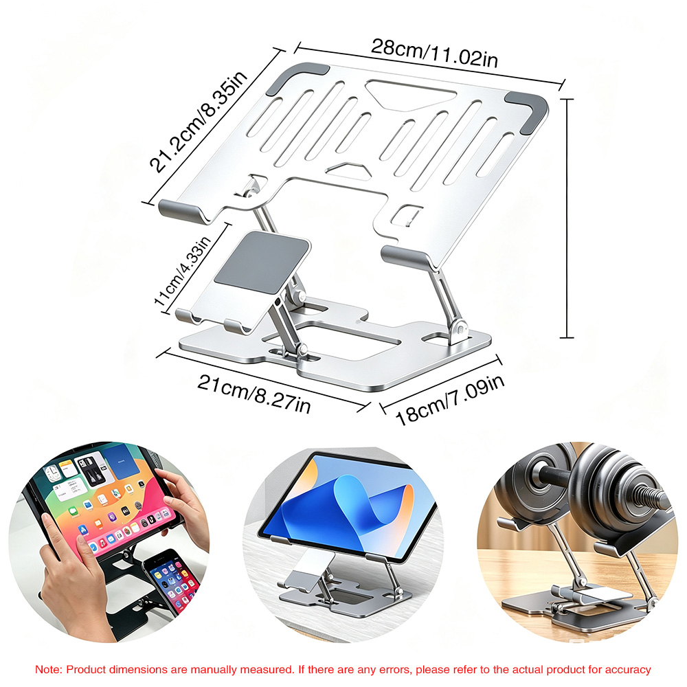 Cooling Stand Tablet - حامل تبريد للكمبيوتر المحمول من الفولاذ