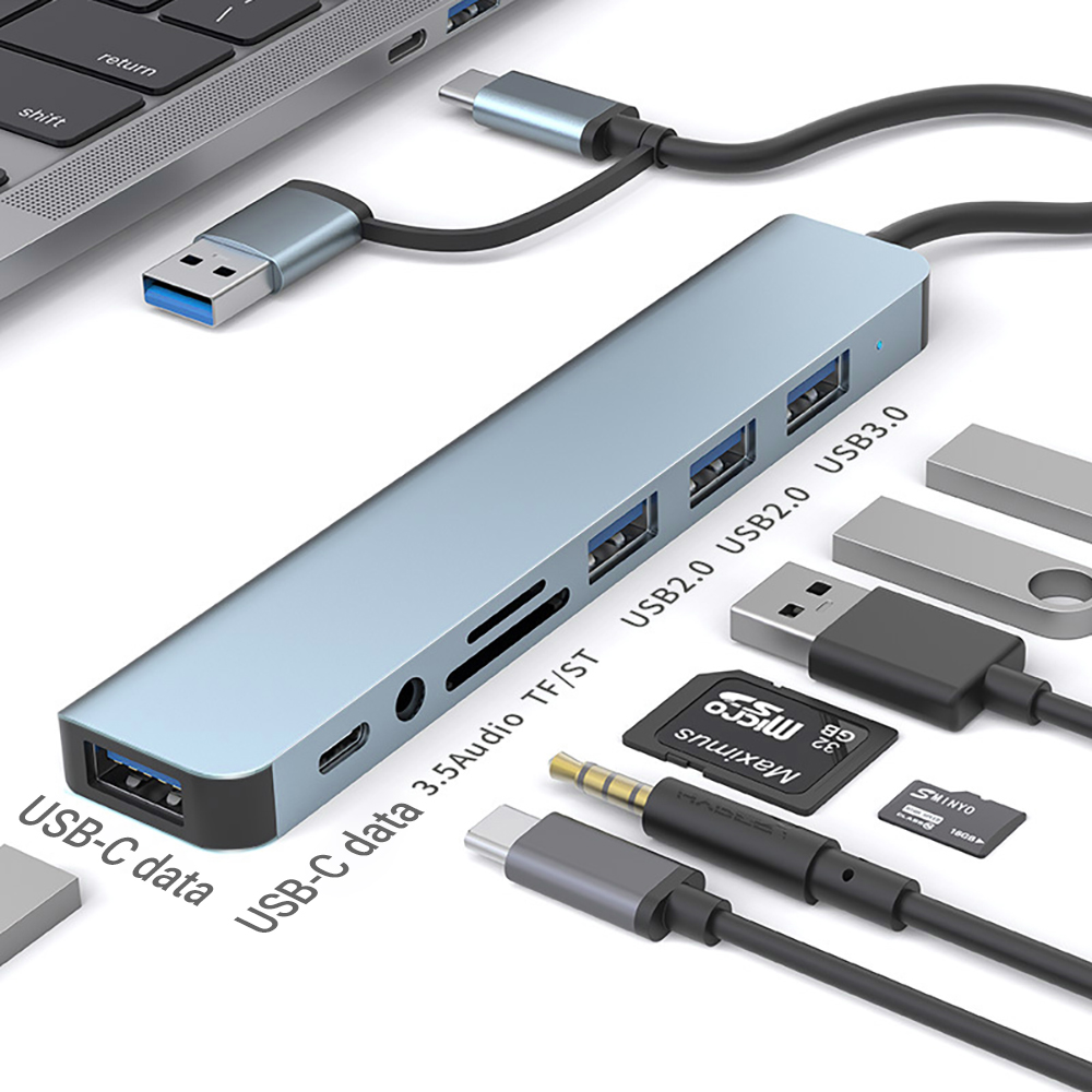 Officeworks Tablet Accessories - محطة إرساء USB ثنائية الرأس 9