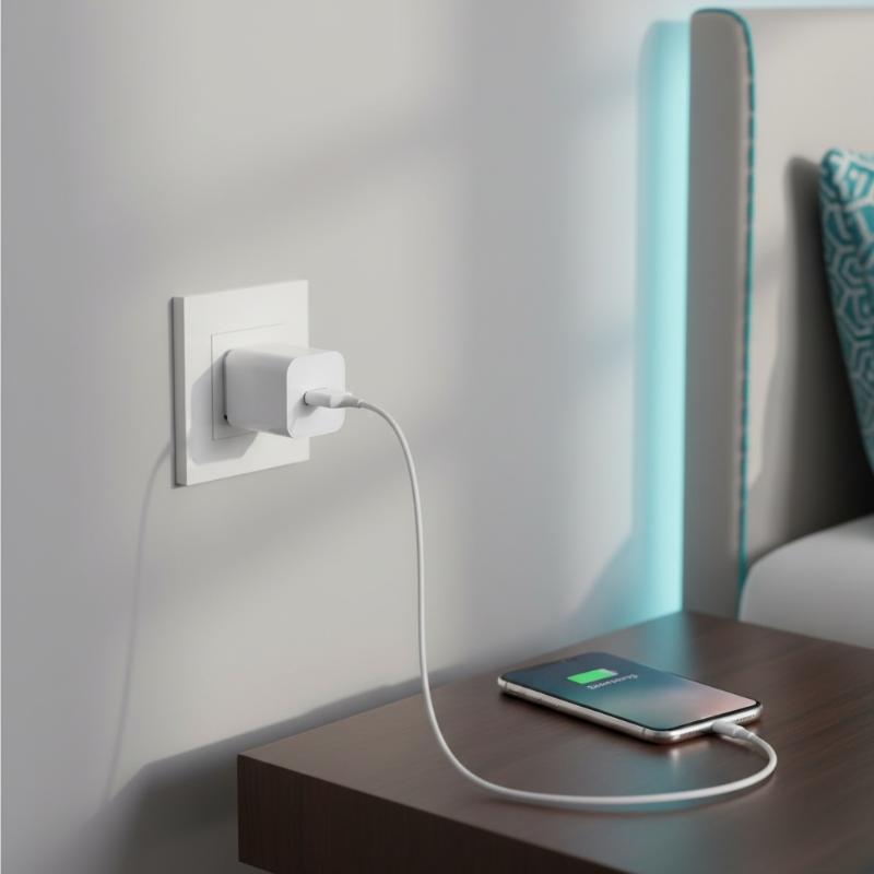 Tablet Accessories Uk - محول قابس بريطاني ثلاثي الأسنان مع