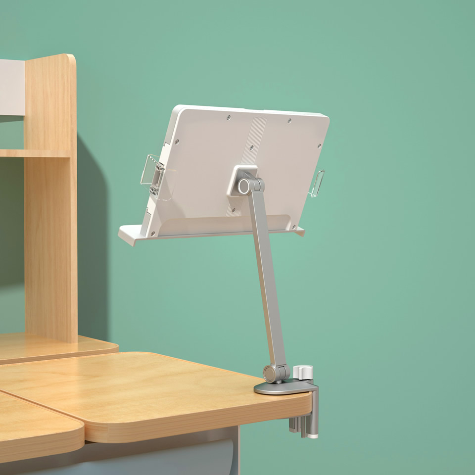مكتب لقط الألومنيوم قراءة كتاب - مراجعة Tablet Accessories For Reading وسعره