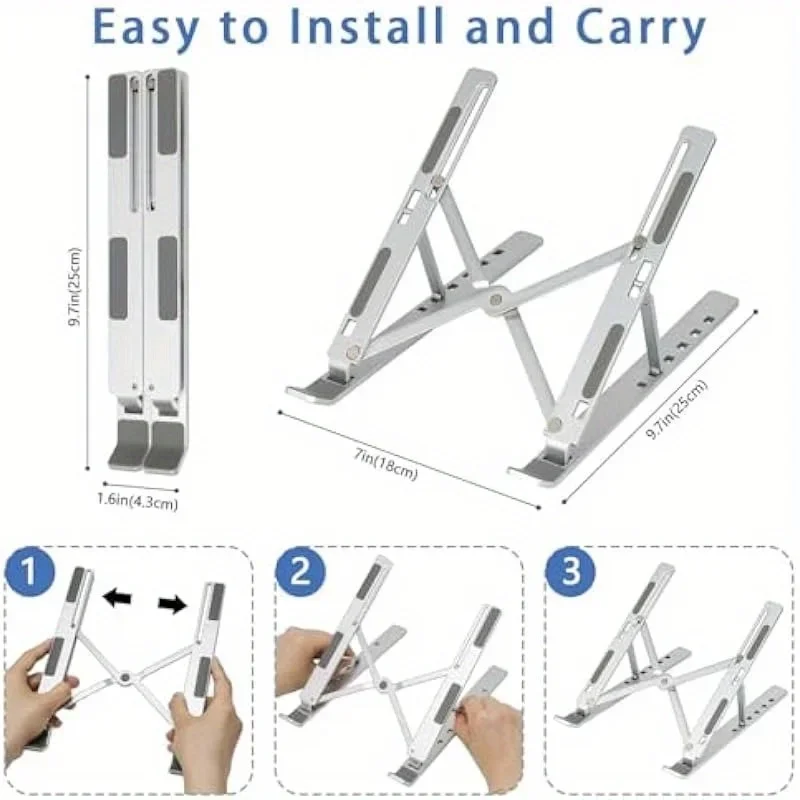 حامل لابتوب من سبائك الألومنيو - مراجعة Cooling Stand Tablet وسعره