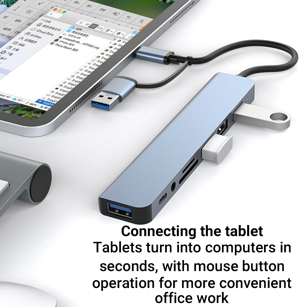 محطة إرساء USB ثنائية الرأس 9  - مراجعة Officeworks Tablet Accessories وسعره