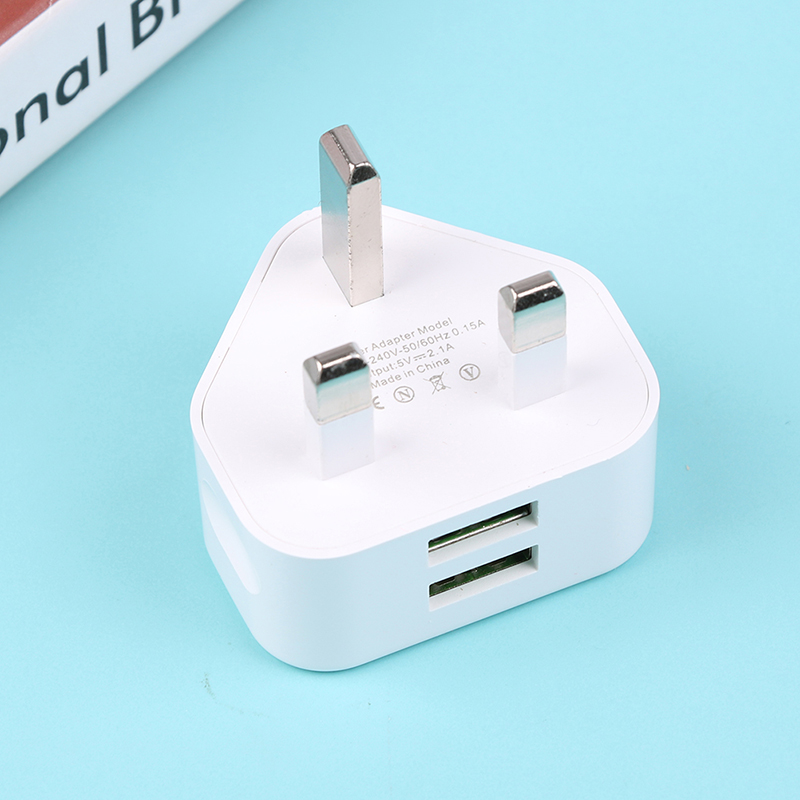 محول قابس بريطاني ثلاثي الأقطا - مراجعة Tablet Accessories Uk وسعره